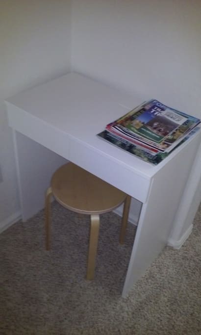 In room computer desk