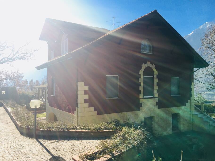 The villa