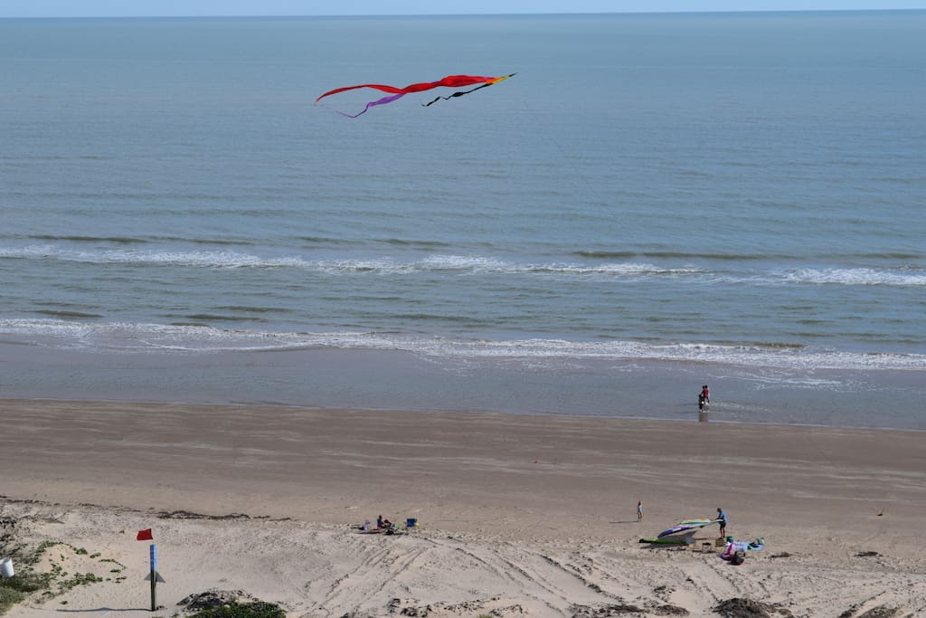 Look what we saw off the balcony, a kite! You never know what you might see!