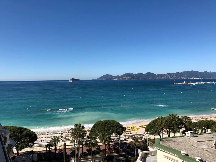 View from the the balcony