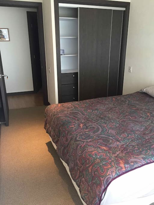 Private bedroom with ample closet space