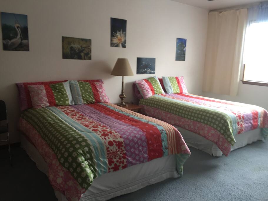 Second bedroom with two doubles