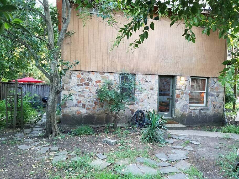 Your entrance to the guest house.