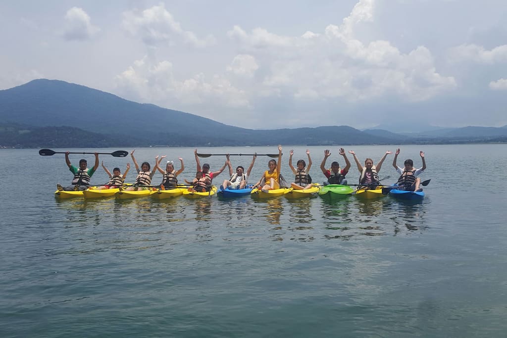 Rutas acuaticas de Kayaking
