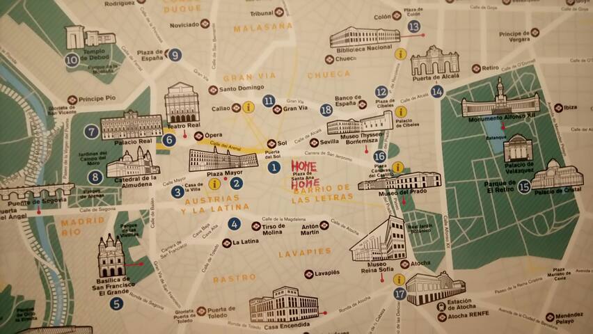 Madrid Centro-Sol-Calle del Principe-Pza Santa Ana gallery image 2