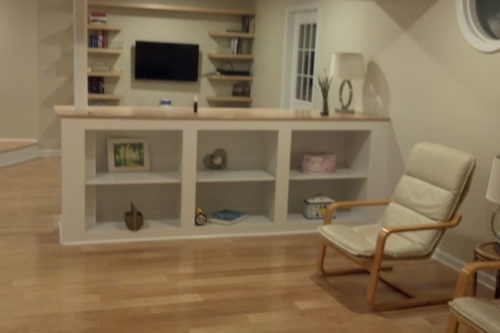 Sitting area.