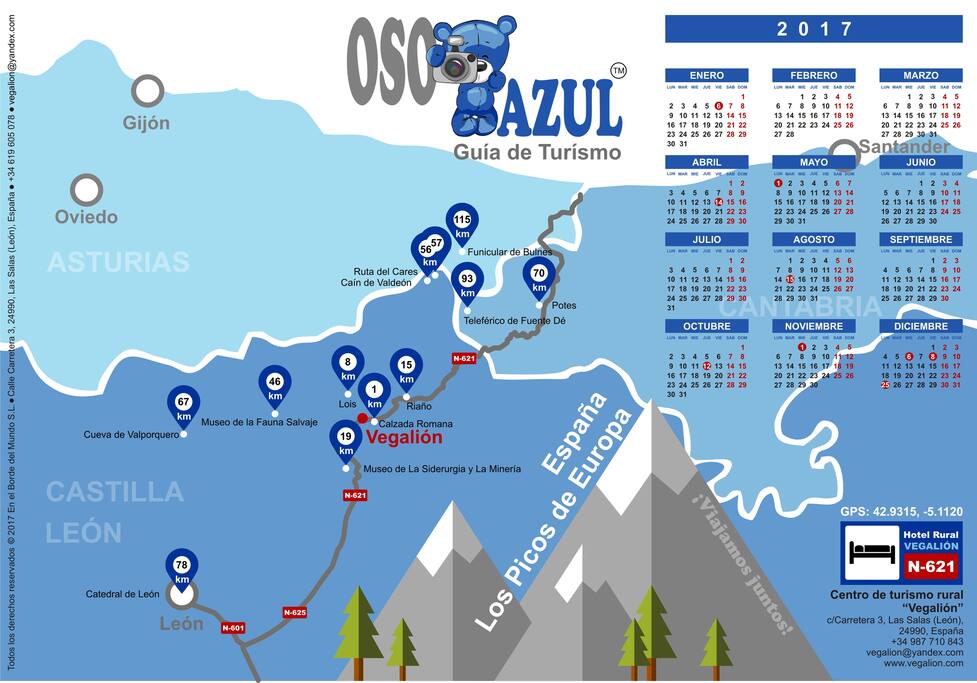 Mini-guia de Oso Azul "Los Picos de Europa"