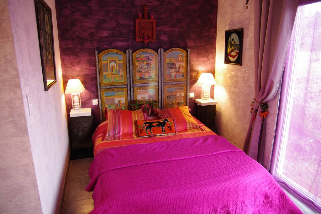 Chambre couleurs du monde