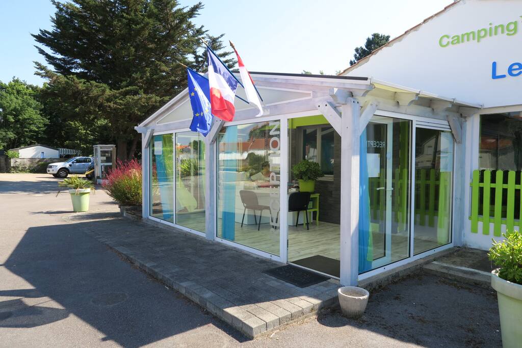 Accueil du camping
