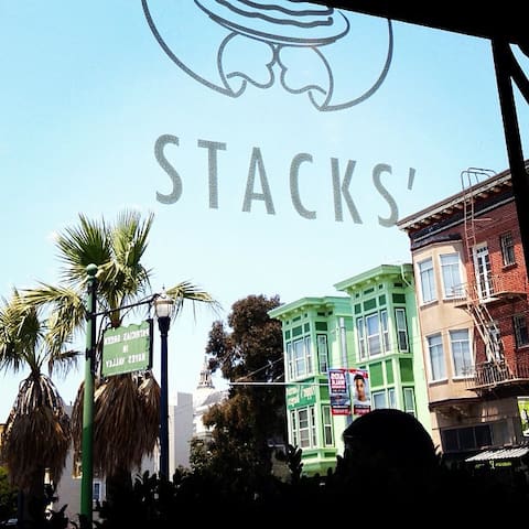 Photo of Stacks in Hayes Valley