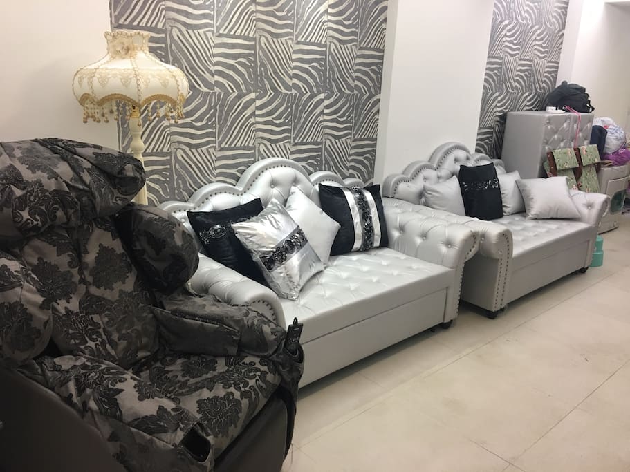 Classic Living Room. 经典装修之宽大客厅