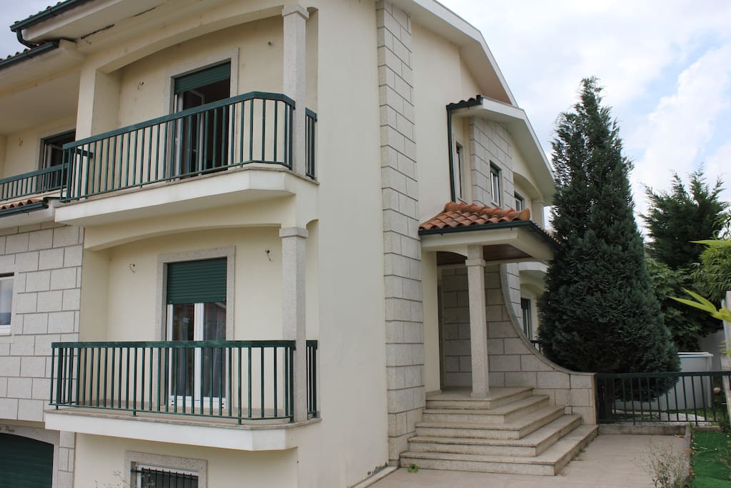 Vue maison extérieur
