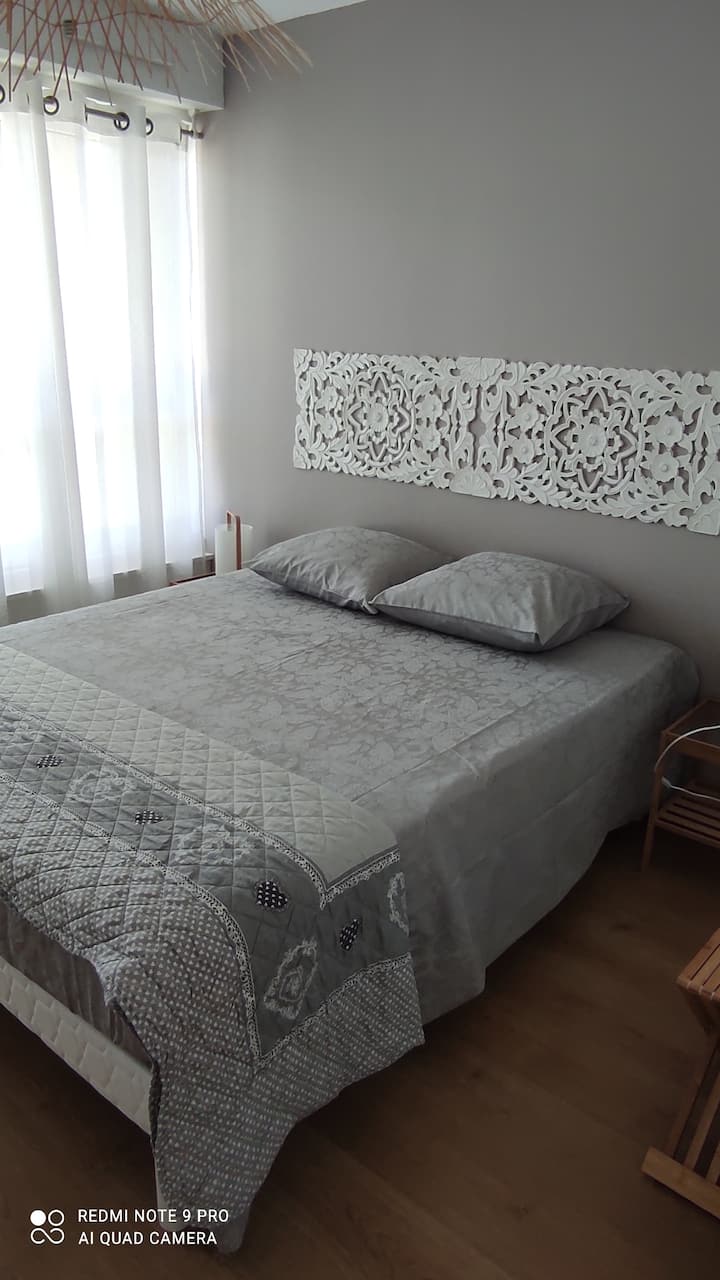 Chumba cha kulala 1 (kitanda 160x200)