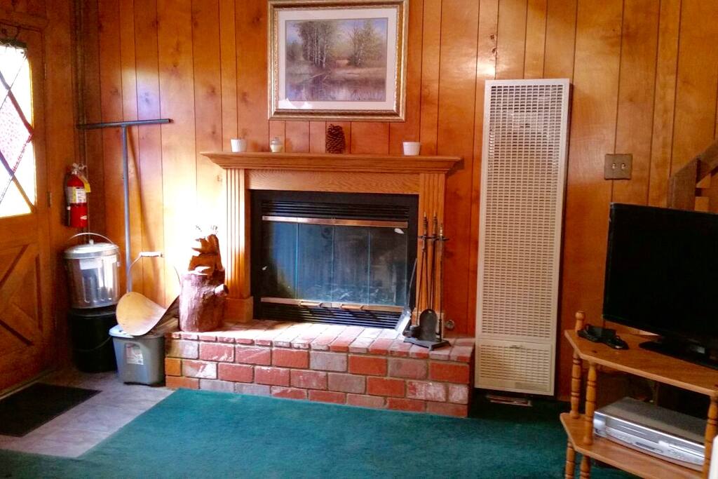 Fireplace in livingroom