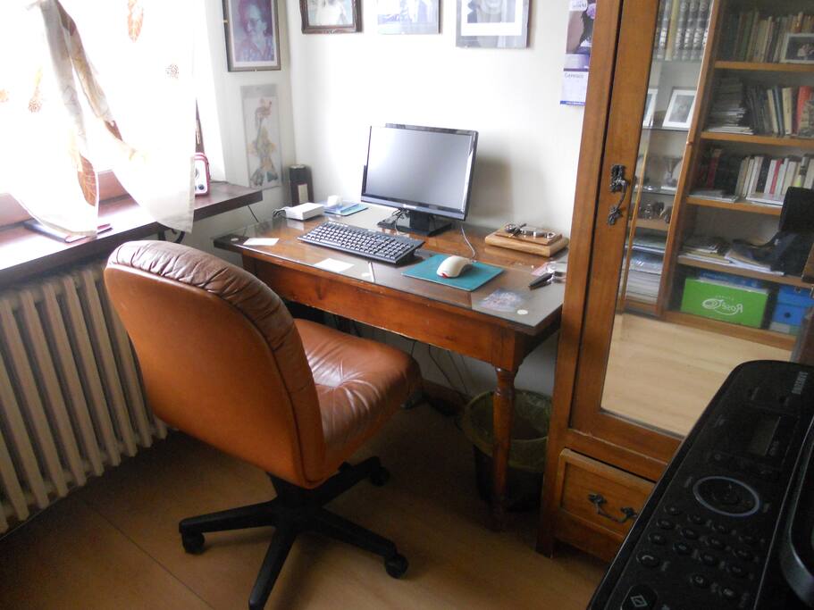 zona lavoro e lettura