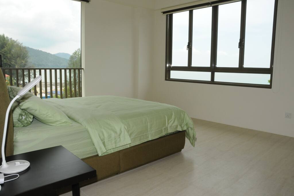 Master Bedroom with beach view