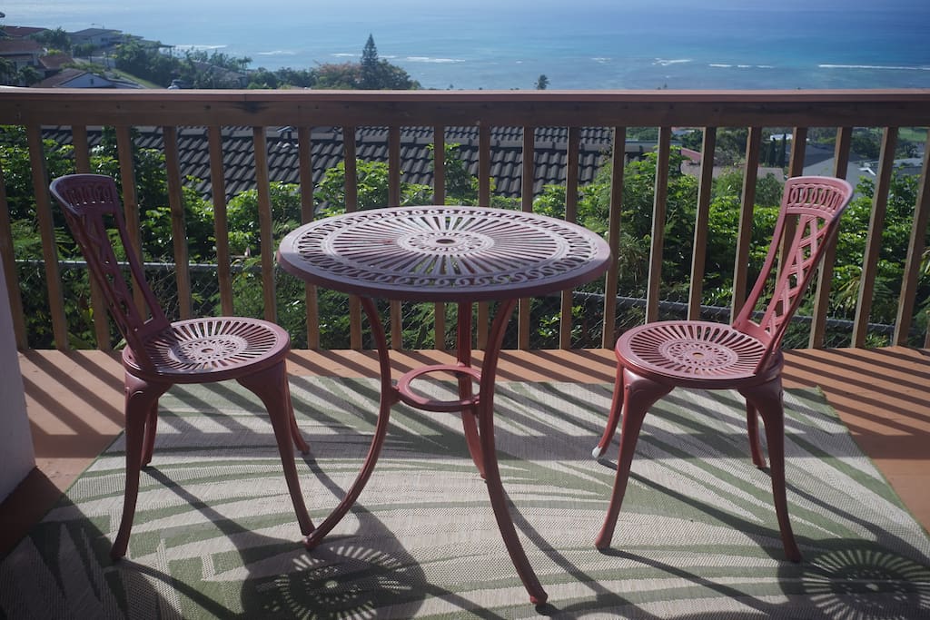 Have coffee on your own lanai with breathtaking views