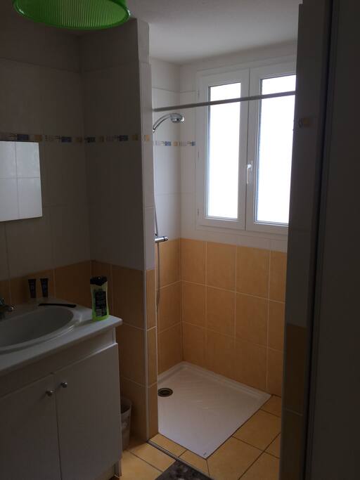 salle d'eau + wc privé