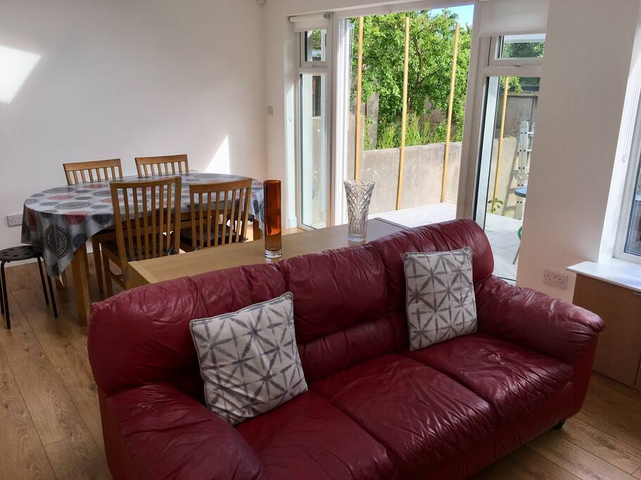 Open plan living space