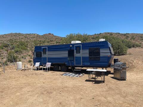 Camping RV with views and room to roam