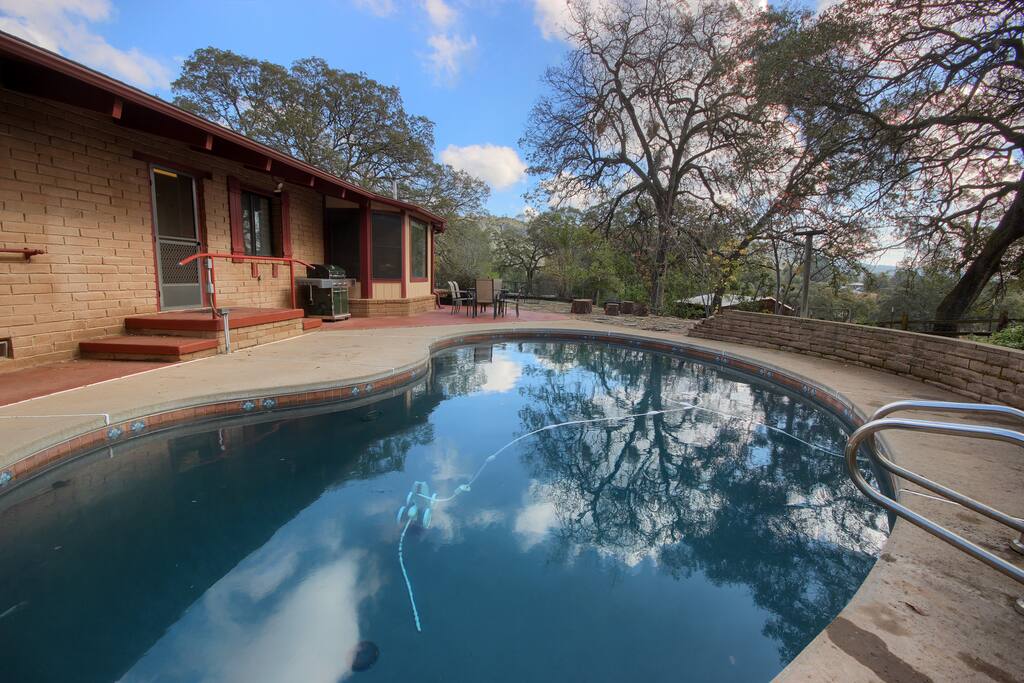 enjoy the seasonal pool during the summer months ... perfect way to cool down after some serious hiking in the park!