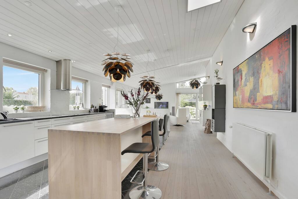 Køkken, stue
