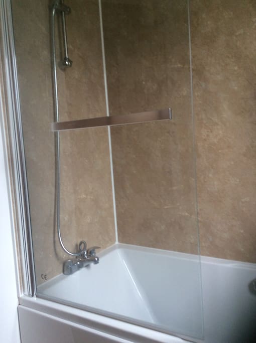 New bathroom with shower