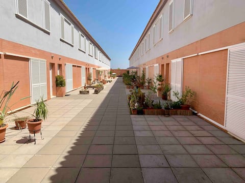 Seville. Castilleja Cuesta near downtown Seville