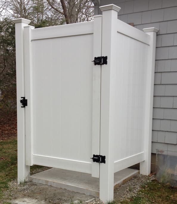 outdoor shower