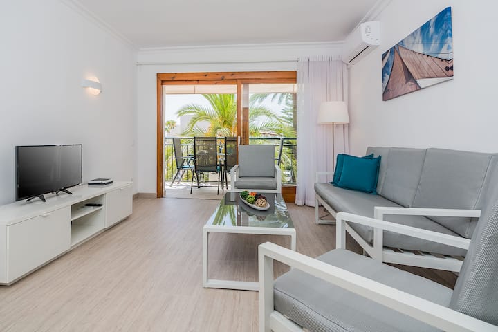 Cozy Apartment With Garden View, Pool & Wifi - Alcúdia