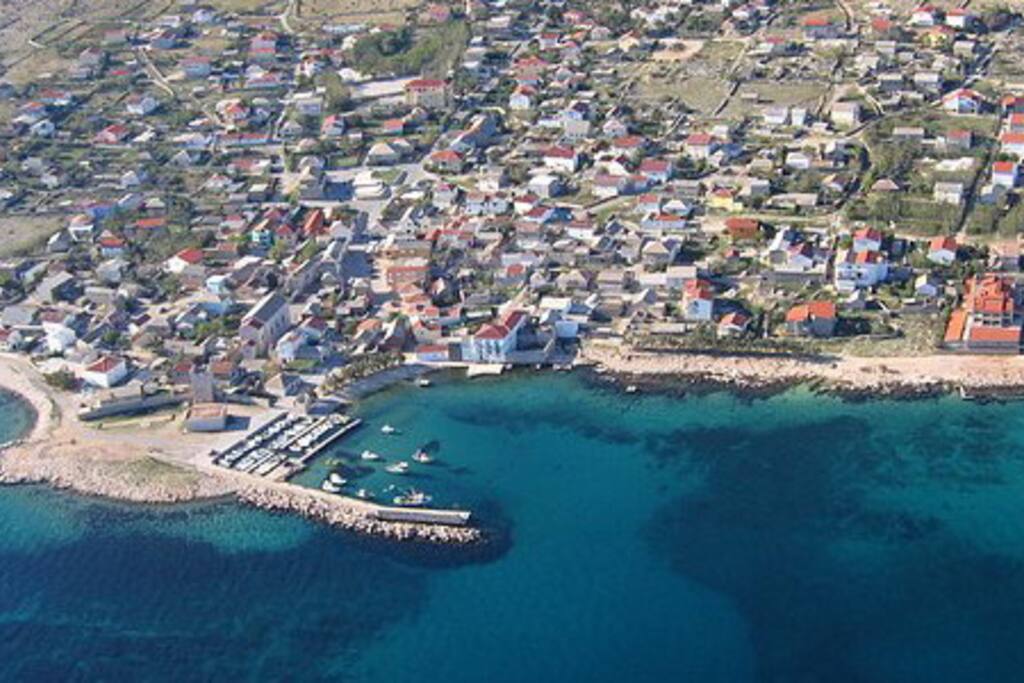 Razanac port. Christal clear sea!