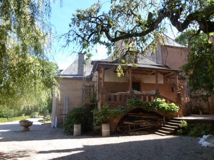 Entrée du gîte
printemps 2015