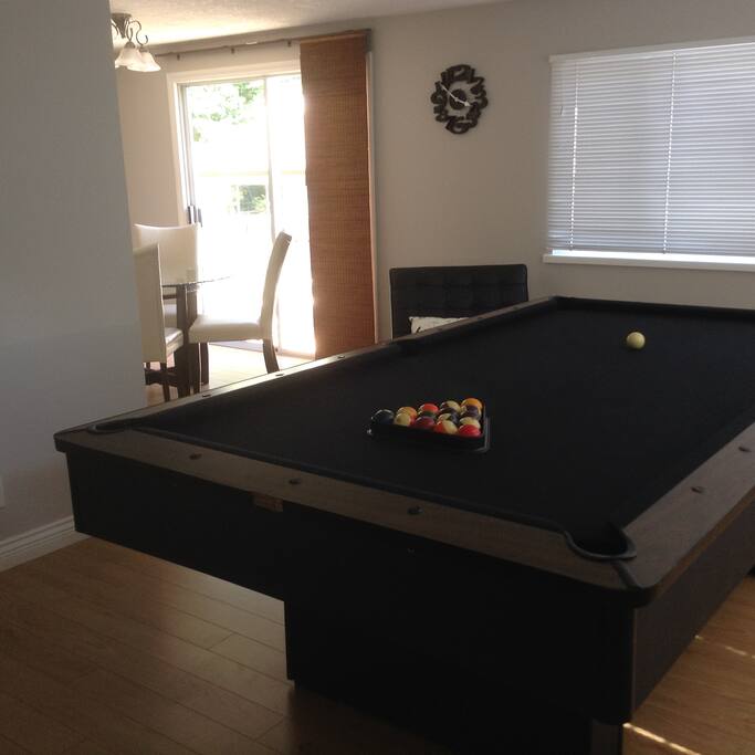 Enjoy a game of pool.