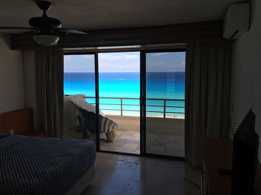 Private bedroom ocean view