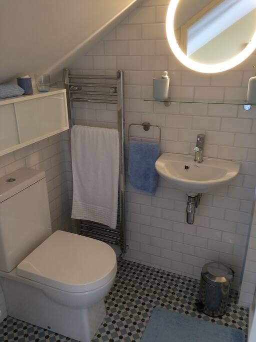 Your own en-suite shower complete with wash basin and w/c. Fresh towels and toiletries are provided.