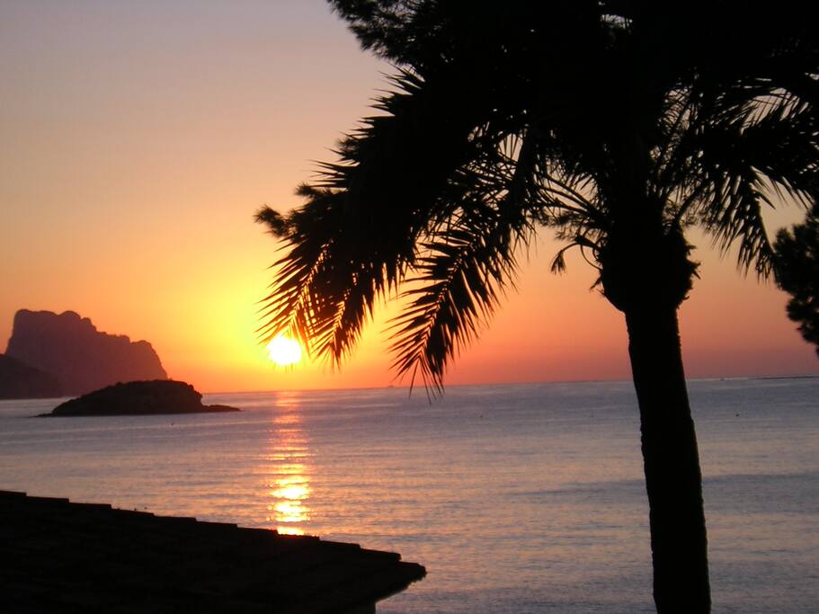 amanecer desde comedor