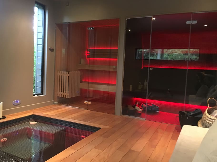Le Spa: hammanm, sauna jacuzzi