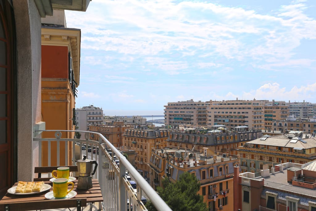 View from balcony