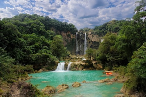 House in the Cascada, Huasteca Potosina, SLP
