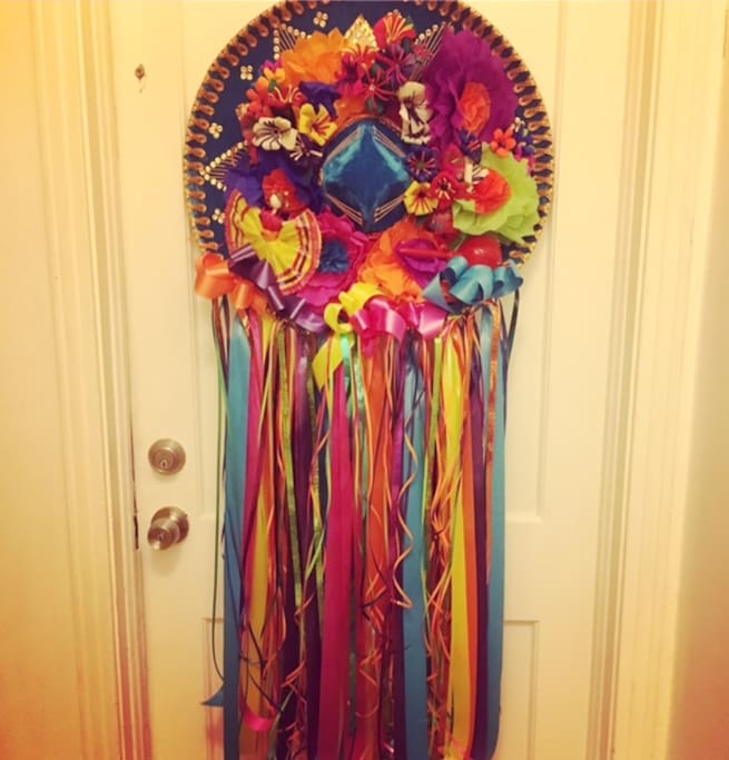 Front door. Happy Fiesta!