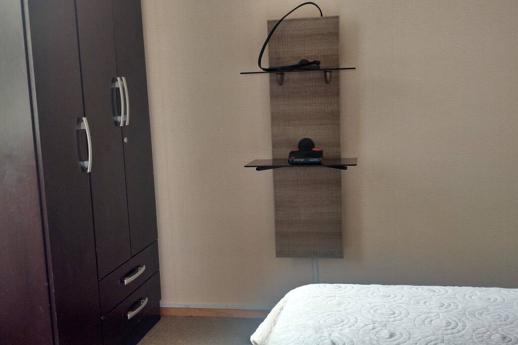 Closet para uso del huésped.