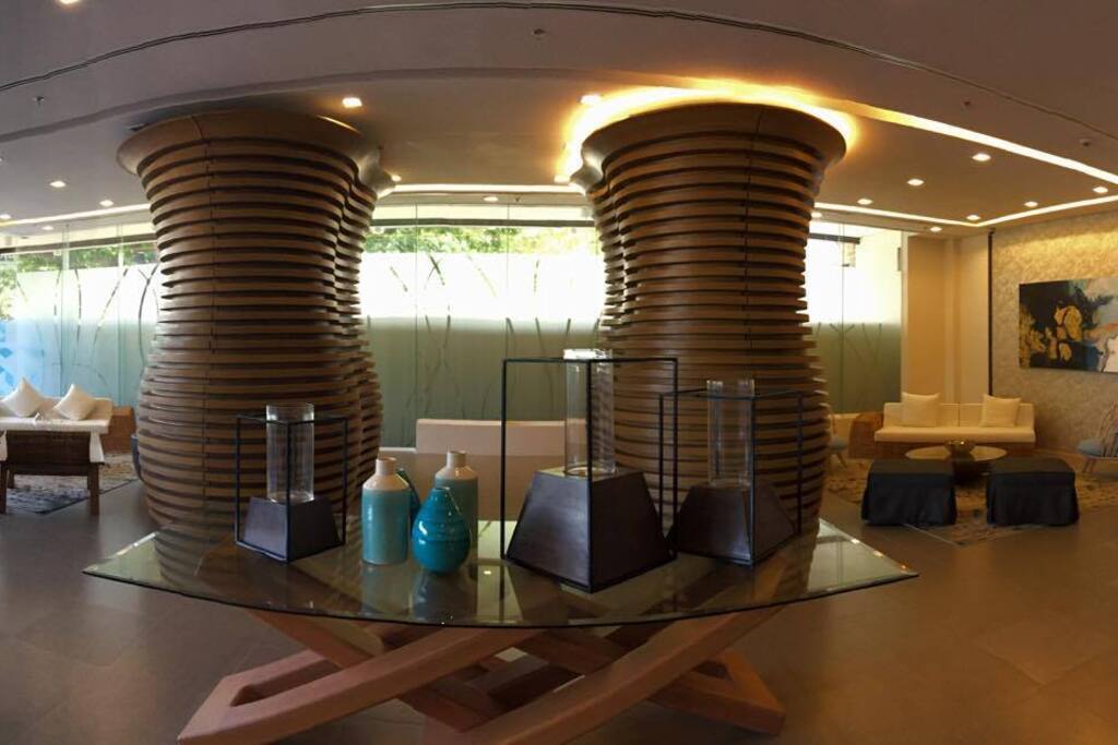 Resort Themed Lobby