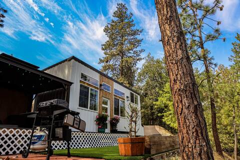 Modern Tiny House w/ Hot Tub and Putting Green
