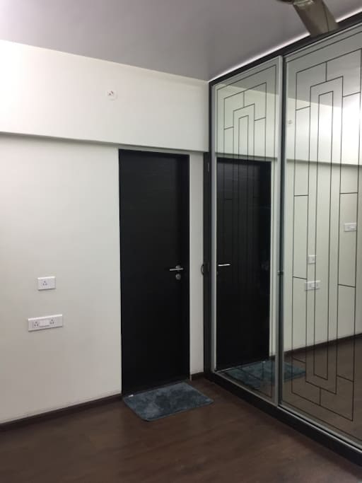 Wardrobes within the bedroom