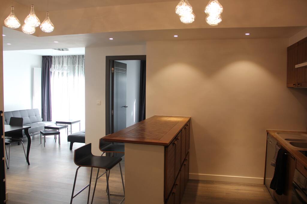 Cosy apartment with garden access