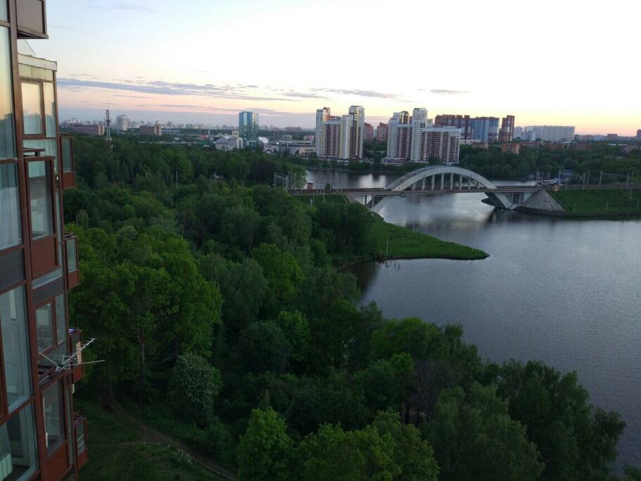 View from the balcony