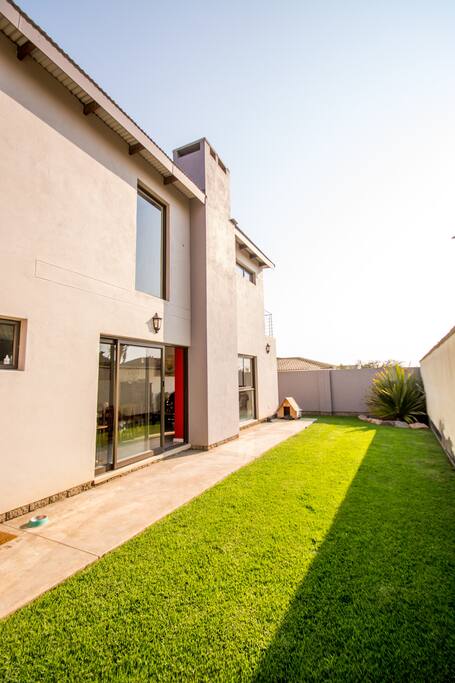 Private back yard