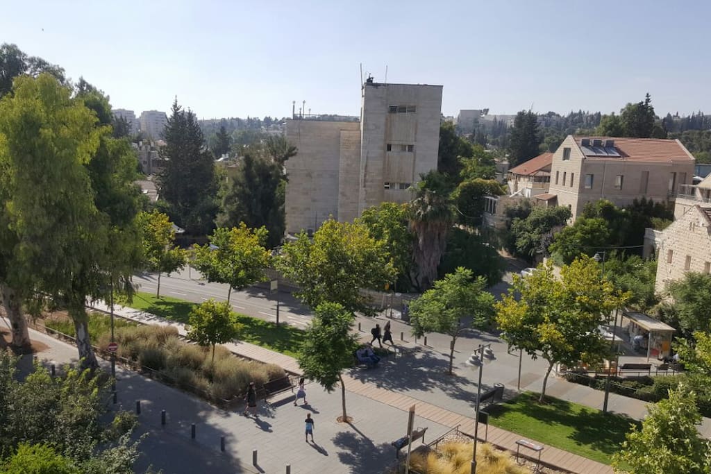 View from 4th floor balcony