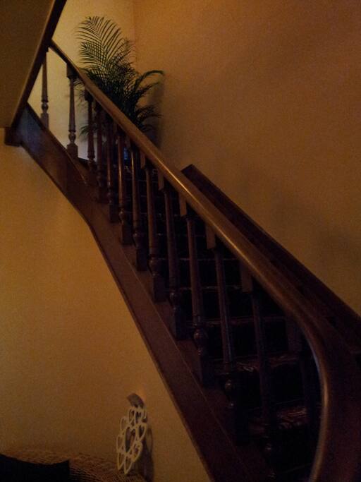 Staircase to the upper floor
