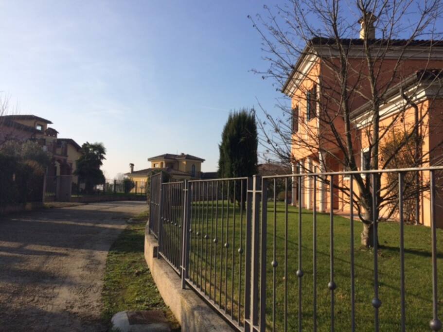 Vista esterna laterale